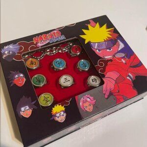 Naruto Akatsuki Ring Set